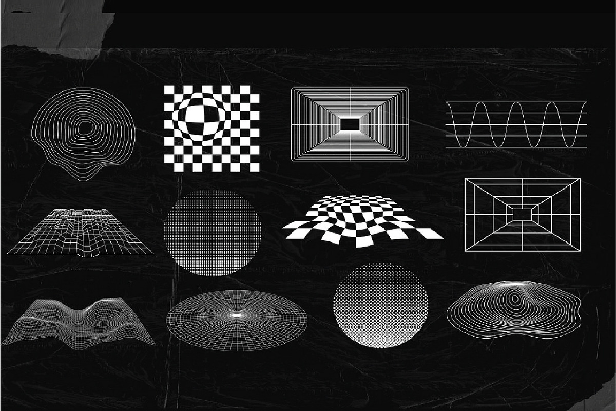 125+ Abstract Geometric Shapes, a Shape Add-On by Chipshpow Graphics (Photo 11 of 11)