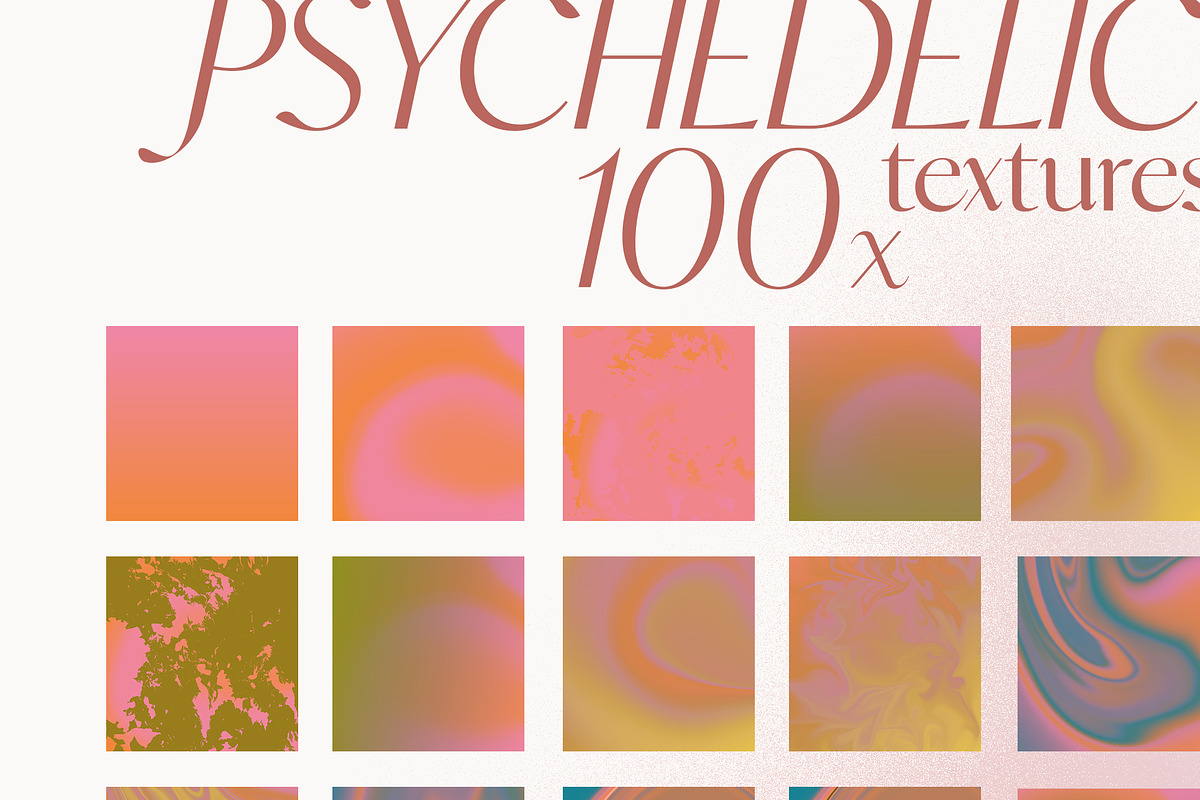 Retro Gradient Abstract Bundle, a Texture Illustration by Laras Wonderland (Photo 19 of 24)