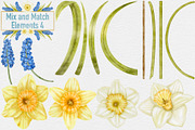 Spring into Easter Clipart Set., a Seasonal Illustration by Happy Sloth Graphics (Thumbnail 9 of 17)
