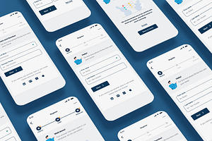Register User & Card Screen App, an App Template by nagaredesignstudio