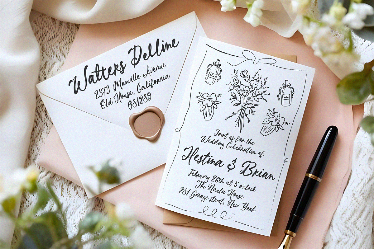 Sparkling Moment - Script Font, a Handwritten Font by agnyhasyastudio (Photo 4 of 18)