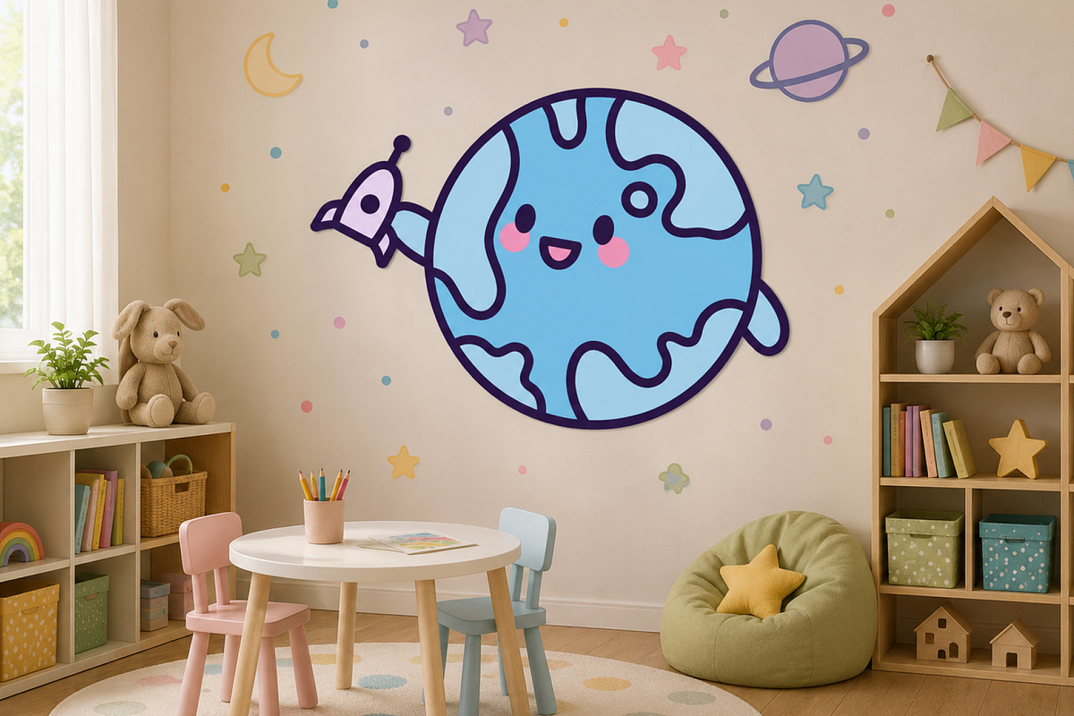 Planet Clipart Bundle, an Education Illustration by Palau (Photo 6 of 9)