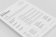 Resume/CV, a Resume Template by ThemeDevisers (Thumbnail 3 of 3)
