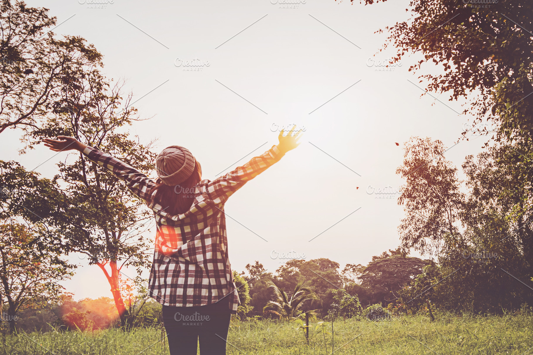 Young women was enjoying, a Person Photo by Guitarfoto Studio