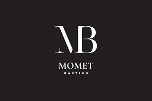 Modern Serif MB monogram, a Branding & Logo Template by MuzaInspires