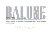 Balune Family Font, a Sans Serif Font by AuthenType (Thumbnail 3 of 10)