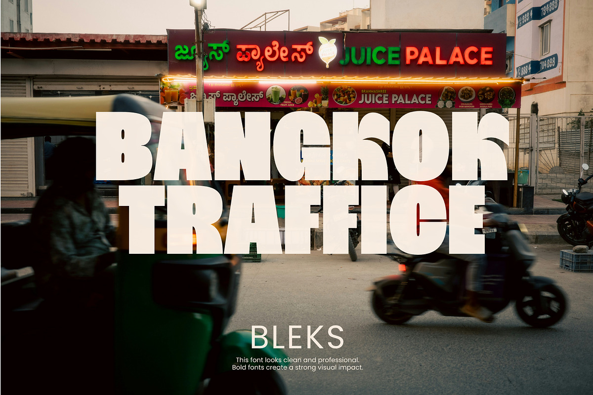 Bleks Display font, a Serif Font by maybefont (Photo 7 of 10)