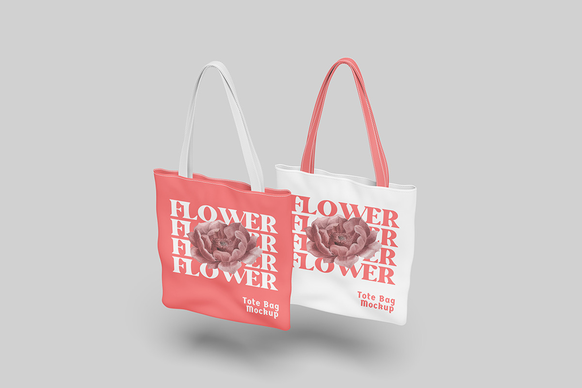 Tote Bag Mockup, a Household Mockup by seramoe (Photo 5 of 5)