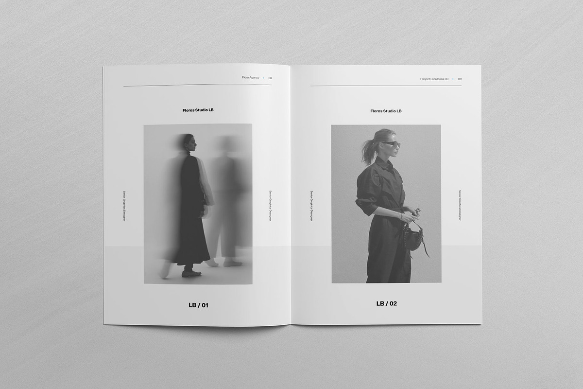 FLORA | Look Book Template, a Brochure Template by KreateTribe (Photo 7 of 10)