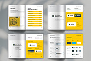 Brand Guideline Template, a Brochure Template by Spark_Creative (Thumbnail 13 of 18)