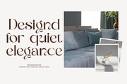 Brivonne Royale, a Serif Font by zaaintype (Thumbnail 5 of 12)