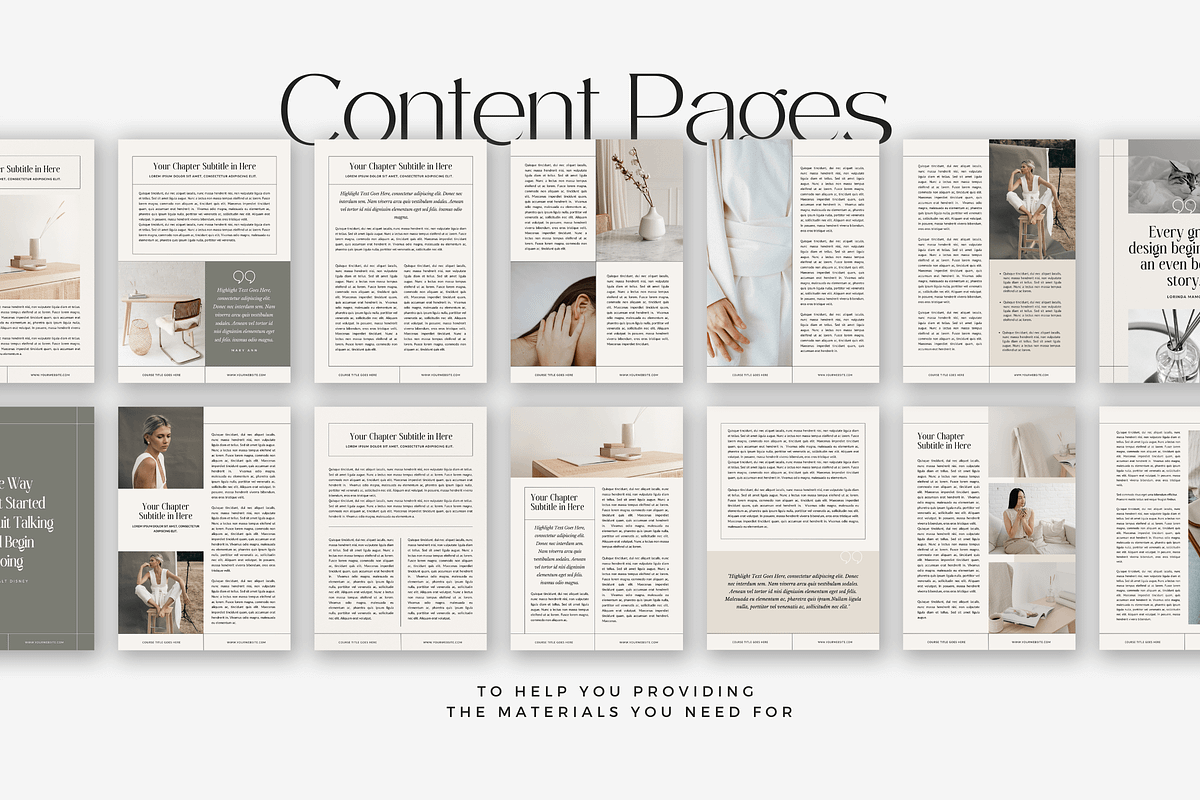 Canva Coaching Ebook WorkBook Ingrid, a Magazine Template by Lovely Confetti (Photo 5 of 8)