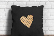Golden Glitter Heart Clip Art, a Graphic by ConfettiBears (Thumbnail 4 of 5)