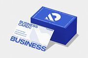 Stacked Business Card Mockup, a Merchandise Mockup by Unerispace (Thumbnail 4 of 5)