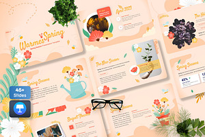Warmes - Spring Season Keynote, a Presentation Template by Dhabee