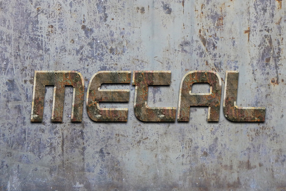 Rust Layer Styles for Photoshop, a Layer Style Add-On by Creativenauts (Photo 4 of 11)
