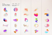Retro Gradients & Shapes, a Background Graphic by Nomad Visuals (Thumbnail 3 of 31)