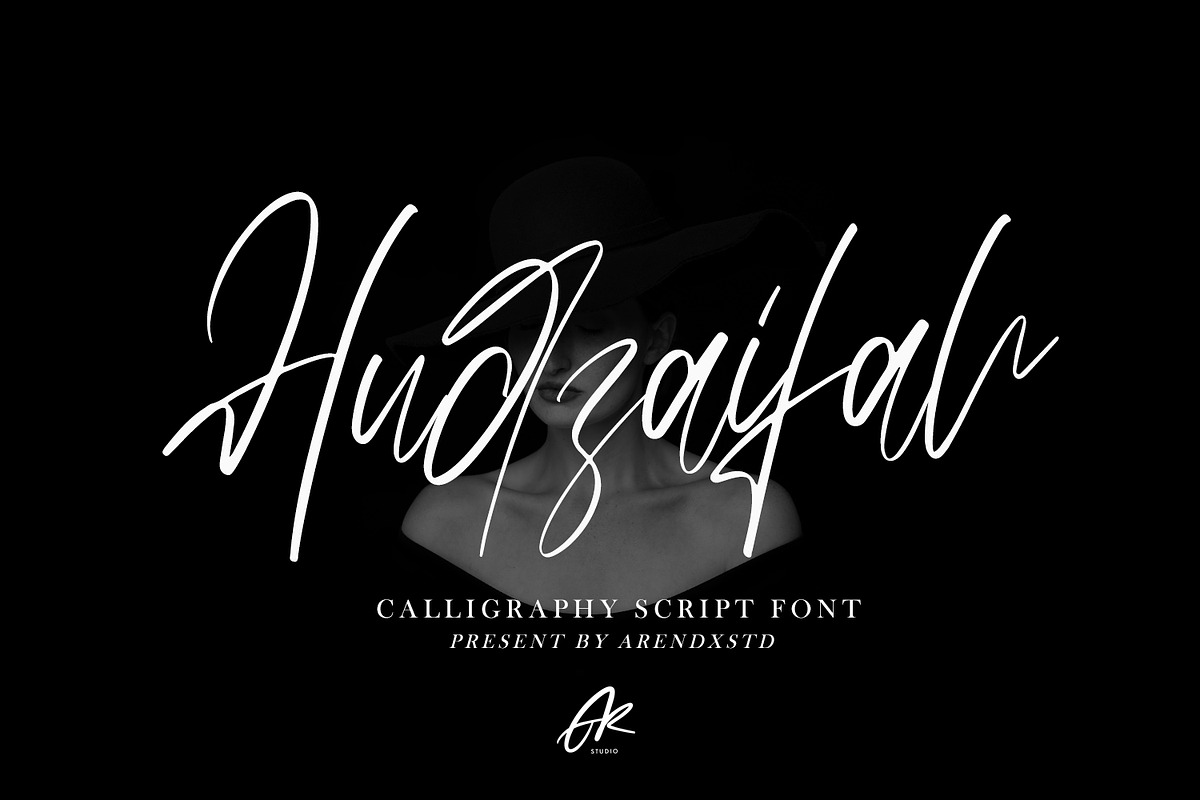 Hudzaifah - Modern Calligraphy Font