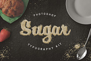 Food Typography PSD Actions, an Action Add-On by Designdell (Thumbnail 4 of 6)