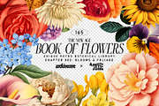 BOOK OF FLOWERS 2 Clipart, an Object Graphic by angelainthefields (Thumbnail 1 of 13)
