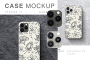 iPhone 11 Pro Case Mockup, an iPhone Mockup by shaman (Thumbnail 1 of 2)