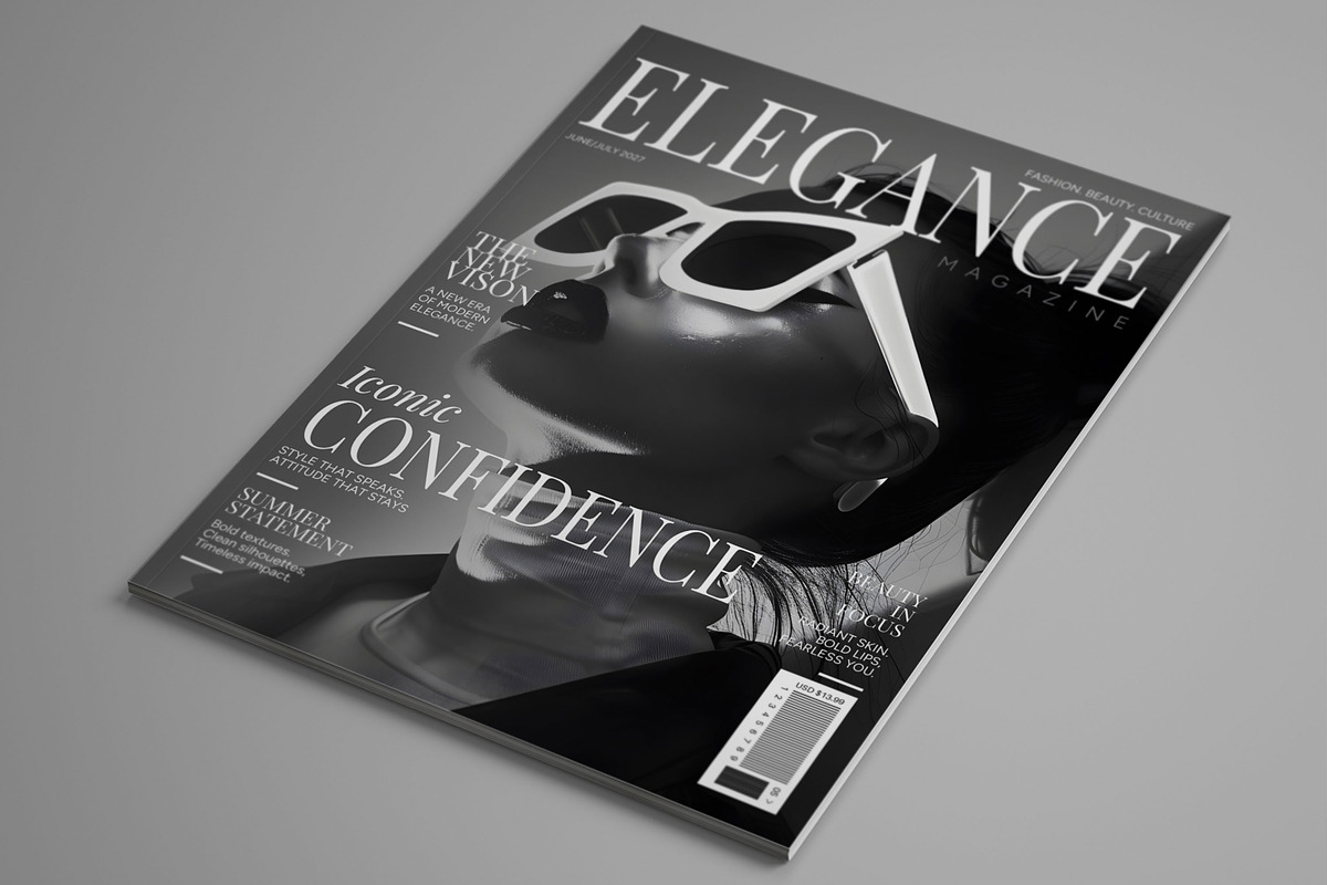 Magazine Cover Template, a Flyer Template by MightyDesign (Photo 1 of 6)
