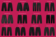 Streetwear Apparel Templates, a Bottom Mockup by AtelierDuVow (Thumbnail 8 of 10)