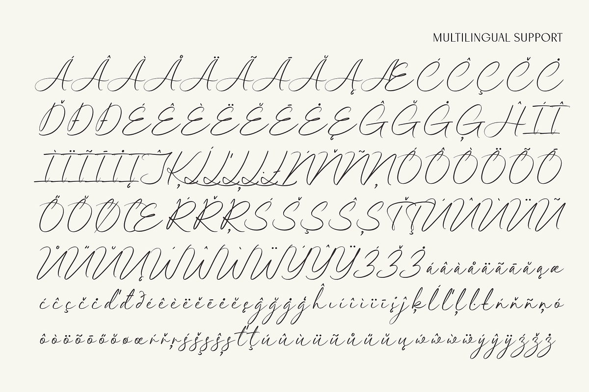 Somethink - A Handwritten Font, a Handwritten Font by Ainun Jinan (Photo 10 of 10)