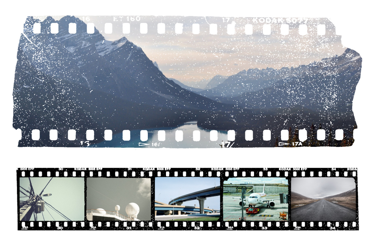 15 Vector Film Textures preview 3