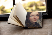 Photorealistic Sketch Book Mock-ups, a Print Template by denisespinoza (Thumbnail 5 of 6)