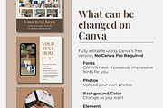 Warm Beauty Instagram Template Canva, a Social Media Template by Everyday Perfection (Thumbnail 7 of 8)