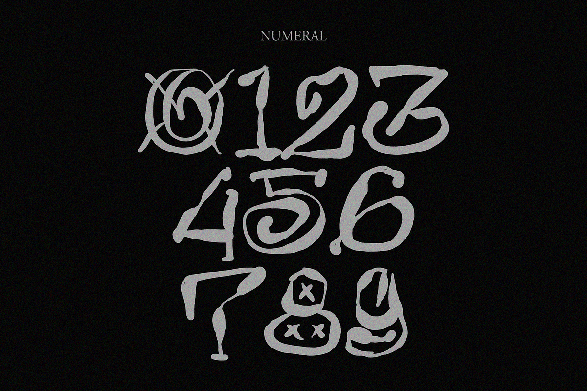 SOKAN OUMERIG — Ethnic Raw Font, a Handwritten Font by Enxyclo Studio (Photo 13 of 15)