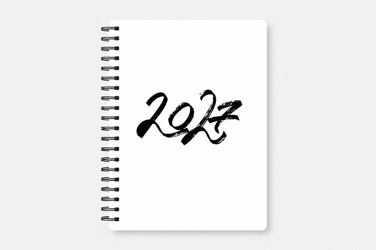 30 handwritten 2027 lettering design, an Object Illustration by Pollyksena (Photo 2 of 3)