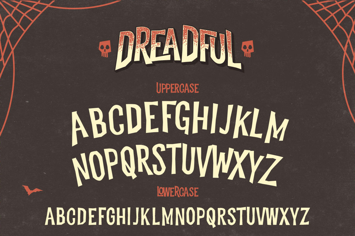 Dreadful +Extras, a Symbol Font by Aiyari (Photo 2 of 11)
