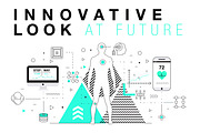 Innovation look at future, a Healthcare Illustration by Vladimir Vihrev (Thumbnail 7 of 10)