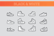 12 VECTORS SNEAKERS, an Illustration by MAX TOOLBOX (Thumbnail 7 of 8)