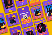 Justinea Instagram Template, a Social Media Template by Creatchees.std (Thumbnail 3 of 5)