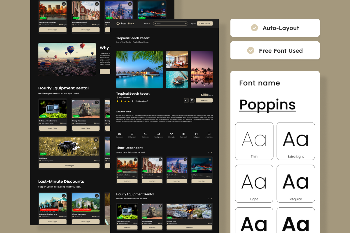 RoomEasy - Travel Landing Page, a Landing Page Template by productype1 (Photo 3 of 5)
