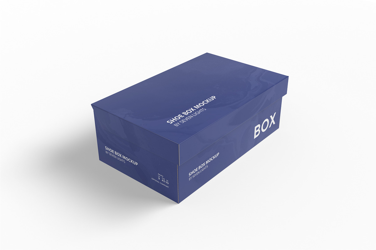Shoe box Mockup, a Packaging Mockup by Seven Lights (Photo 5 of 10)