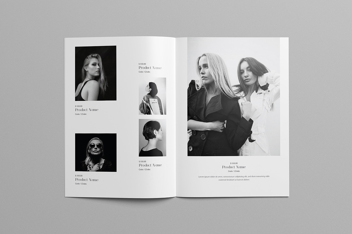 Lookbook Layout