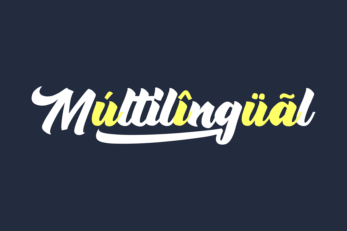Rushing Nightshade, a Script Font by figuree studio (Photo 10 of 11)