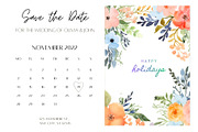 Animated Watercolor Floral Clipart, an Object Graphic by ARTOZEN DIGITAL (Thumbnail 9 of 14)