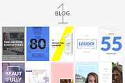 Pinterest Social Media Pack, a Social Media Template by Web Donut (Thumbnail 3 of 6)