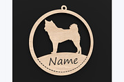 40 Custom Dog Ornaments Laser Files, an Object Graphic by ThemeXDigital (Thumbnail 8 of 9)
