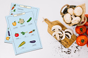 Cookbook. Set of vector elements., a Food Illustration by Design by Irihaha (Thumbnail 5 of 7)
