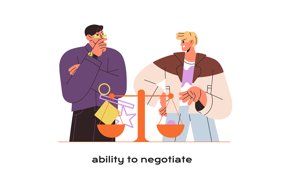 Soft skills for work, business set, a Person Illustration by PaperTrident (Photo 15 of 16)