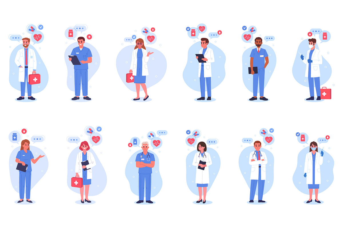 Medical doctors, a Person Illustration by GreenSky (Photo 2 of 4)