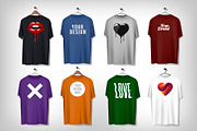 Men's basic t-shirts mockup, a Shirt Mockup by George Rod (Thumbnail 2 of 5)