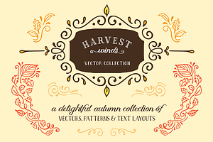 Harvest Winds Vector Collection