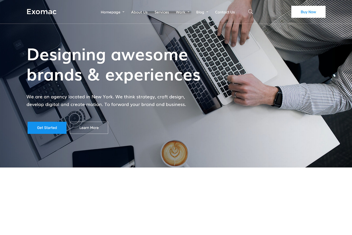 Corporate Business HTML5 Template, a Bootstrap Template by HasThemes (Photo 2 of 4)